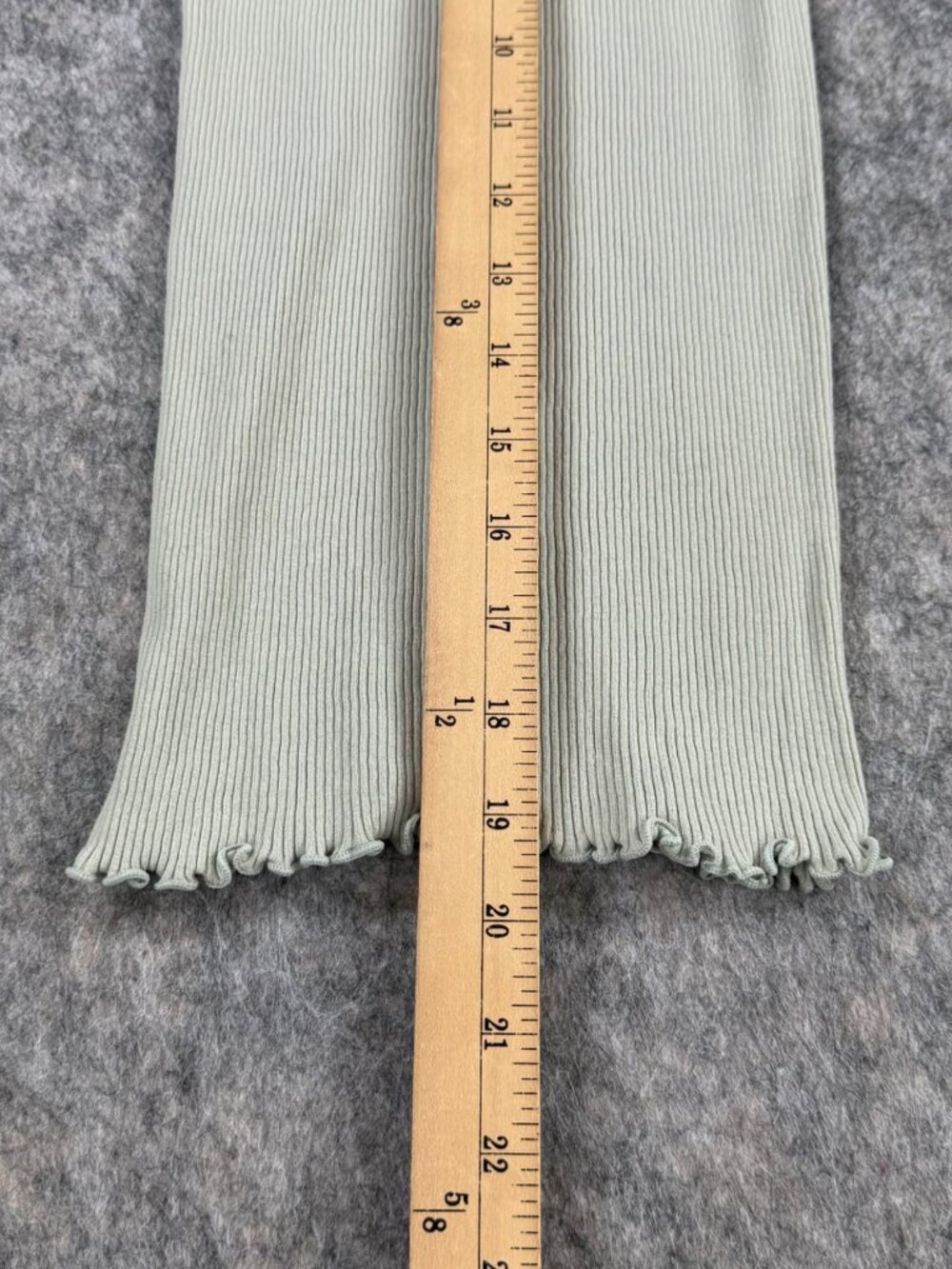 Rosemunde Tank Top Ribbed Light Green Sz XS Silk Blend - Picture 7 of 7